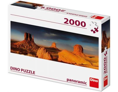 Dino Monument valley panoramic puzzle 2000 dílků