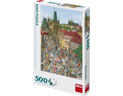 Dino Puzzle Mostecká věž 500 dílků