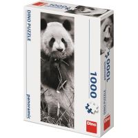 Dino Puzzle Panda v trávě 1000 dílků 2