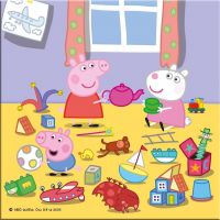 Dino Puzzle Peppa Pig na prázdninách 3 x 55 dílků 4