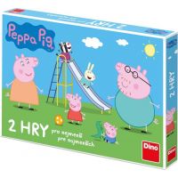 Dino Peppa Pig Pojď si hrát a skluzavky dětská hra 5