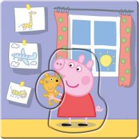 Dino Puzzle set Peppa Pig rodina 12 dílků 4