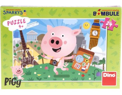 Dino Pigy Puzzle 24 dílků