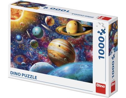 Dino Planety 1000 dílků puzzle