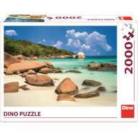 Dino Puzzle Pláž 2000 dílků 3
