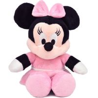 Dino Disney Plyšová Minnie v růžových šatech 25 cm