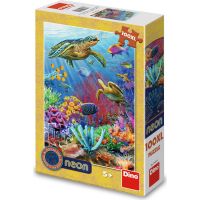 Dino Puzzle neon Podmořský svět 100 XL dílků 3