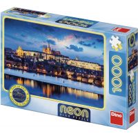 Dino Puzzle neonové Pražský hrad 1000 dílků 4