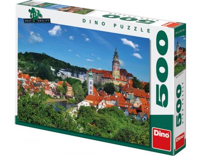 Dino Puzzle Český Krumlov 500 dílků