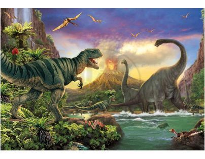 Dino Puzzle Dinosauři 100 XL dílků