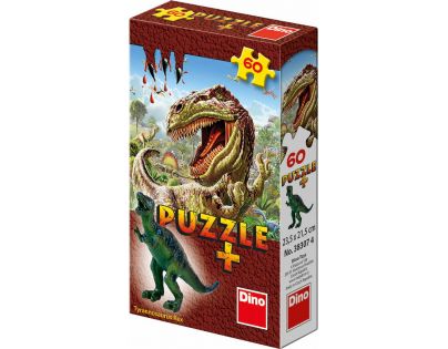 Dino Puzzle Dinosaurus s figurkou 60 dílků Tyrannosaurus Rex