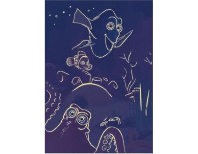 Dino Puzzle Disney Dory neon 100XL dílků