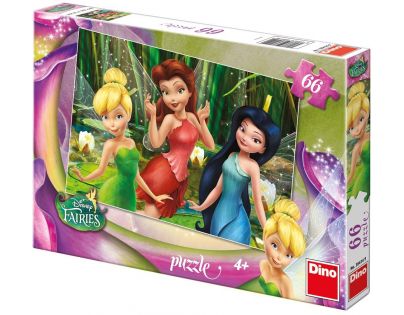 Dino Disney Fairies Puzzle Zvonilka 66 dílků