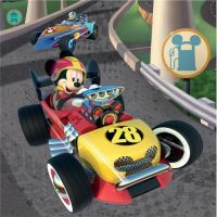 Dino Mickey a Minnie závodníci 3 x 55 dílků puzzle 2