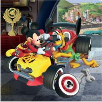 Dino Mickey a Minnie závodníci 3 x 55 dílků puzzle 4