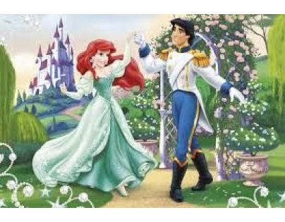 Dino Puzzle Disney Princess Ariel 2 x 66 dílků