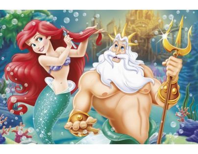 Dino Puzzle Disney Princess Ariel 2 x 66 dílků
