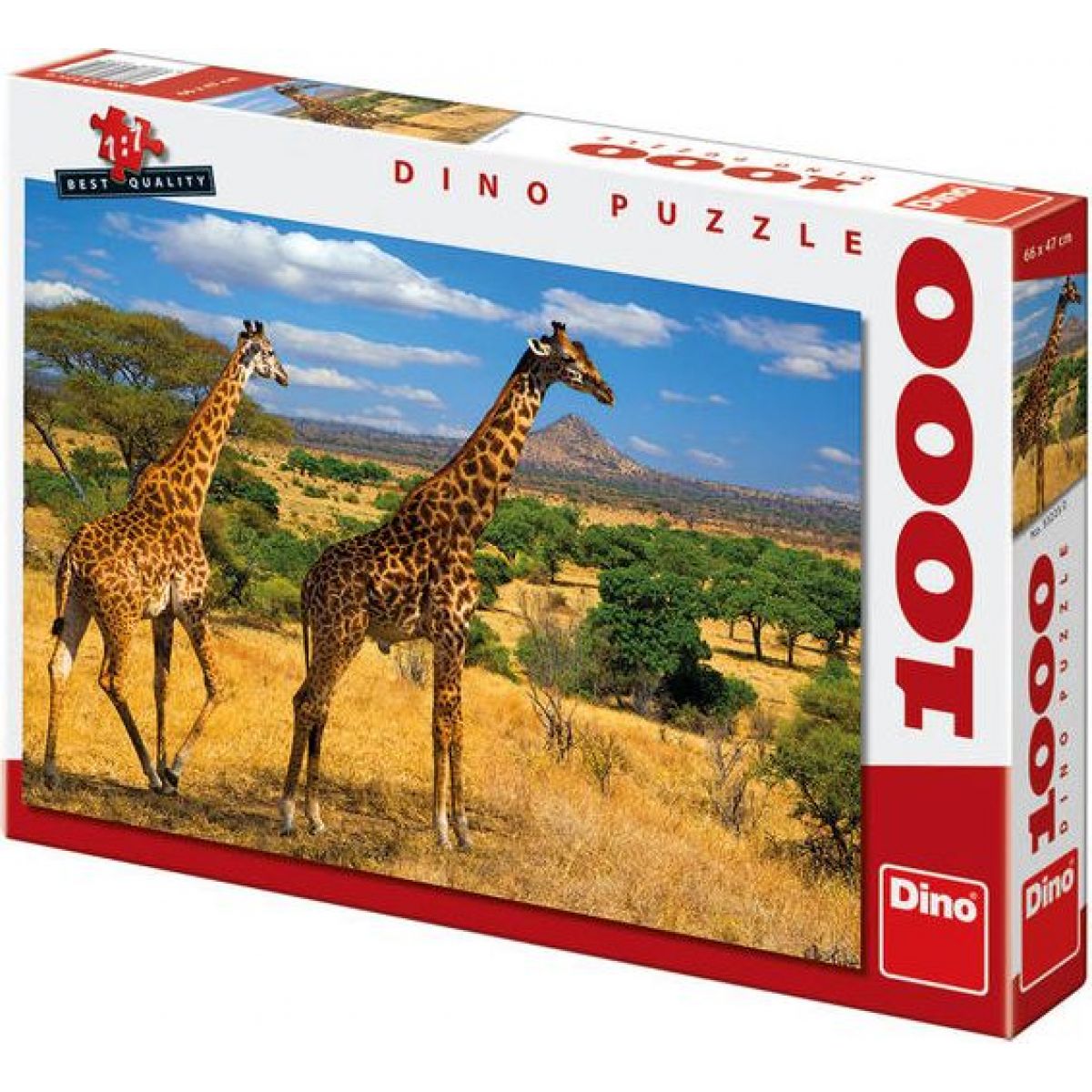 Dino Puzzle Dvě žirafy 1000 dílků