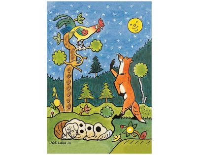 Dino Puzzle Josef Lada Pohádky 2 x 48 dílků - Poškozený obal
