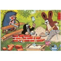 Dino Puzzle Krtek a Zajíc 2 x 66 dílků 3
