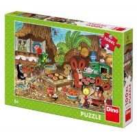 Dino Puzzle Krtek v kuchyni 100 XL dílků 2