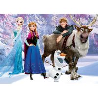 Dino Puzzle Ledové království Elsa a přátelé 24 Maxi dílků 2