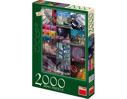 Dino Puzzle Londýn 2000 dílků