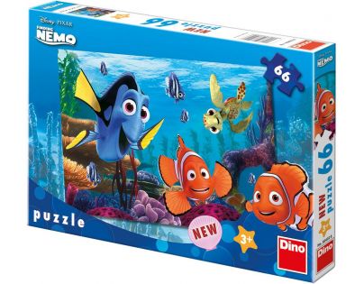 Dino Puzzle Nemo na korálovém útesu 66 dílků