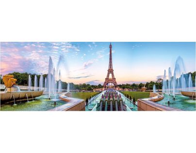 Dino Puzzle Panoramic Pohled na Eiffelovku 6000 dílků