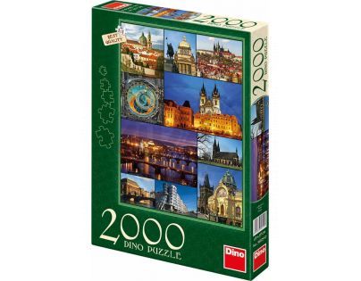 Dino Puzzle Praha 2000dílků