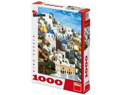 Dino Puzzle Santorini 1000 dílků