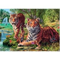 Dino Puzzle Secret Collection Tygři 1000 dílků 2