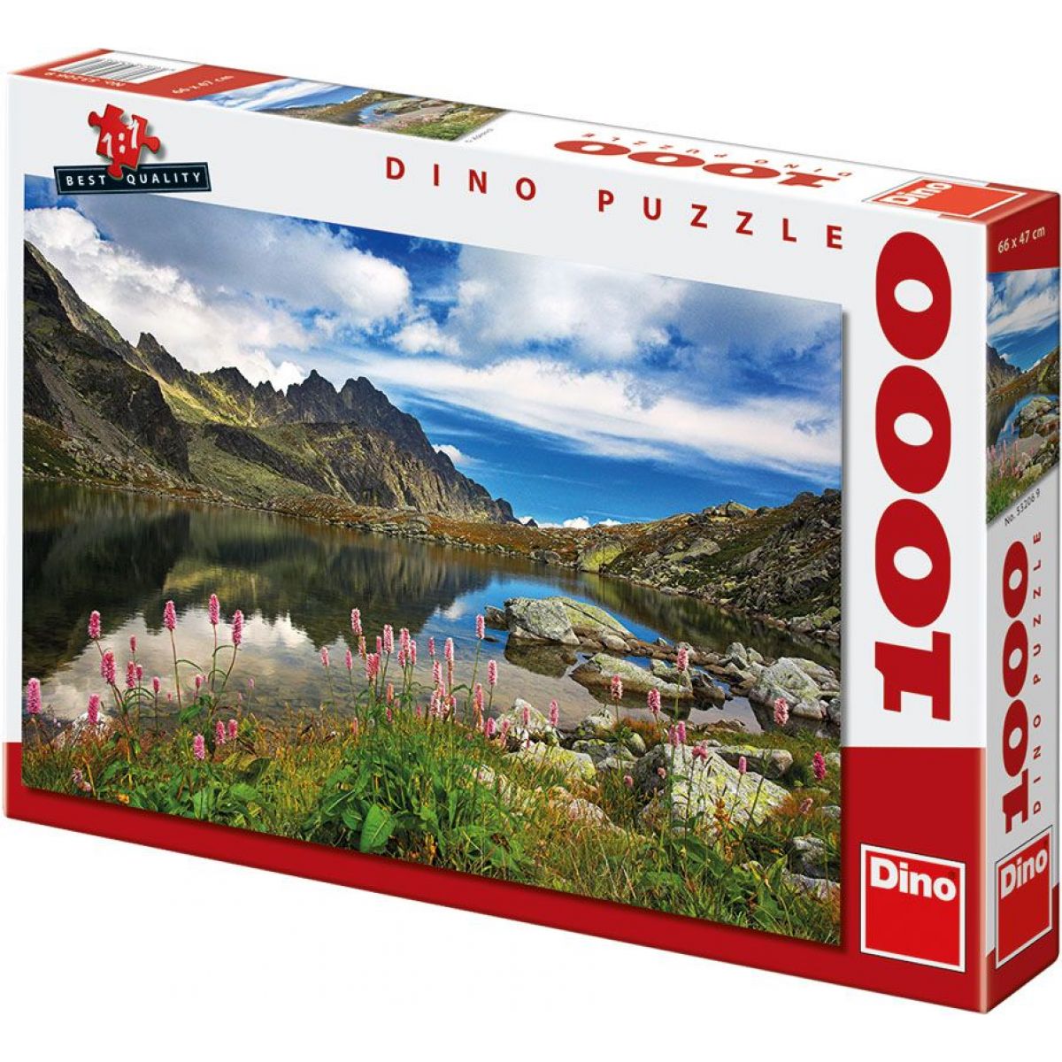 DINO 532069 - Puzzle 1000 dílků - Vysoké Tatry