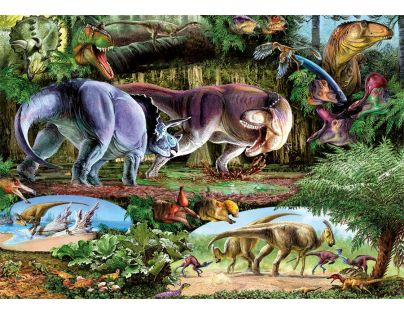 Dino Puzzle Země dinosaurů 500 dílků