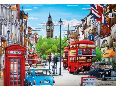 Dino Puzzle Život v Londýně 1000dílků