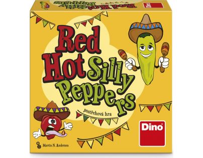 Dino Cestovní hra Red Hot silly peppers