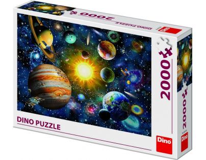 Dino Puzzle Sluneční soustava 2000 dílků