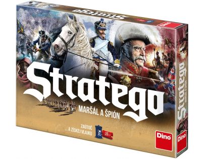Dino Stratego Maršál a špión rodinná hra