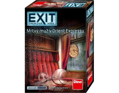 Dino Úniková hra Mrtvý muž v Orient expresu párty hra
