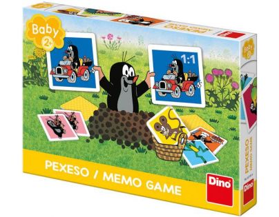 Dino Krteček Velké pexeso Baby