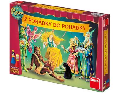 Dino Z Pohádky do pohádky Retro Edice dětská hra