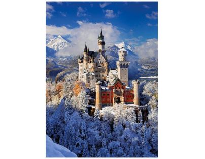 Dino Puzzle Zimní Neuschwanstein 1000 dílků