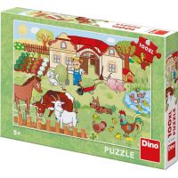 Dino Puzzle Zvířátka na statku 100 XL dílků 2