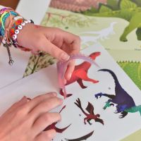Poppik Samolepkový plakát vzdělávací Dinosauři 4