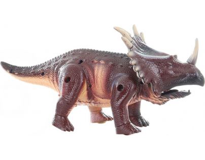 Dinosaurus 3 barvy chodící se zvukem
