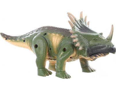 Dinosaurus 3 barvy chodící se zvukem