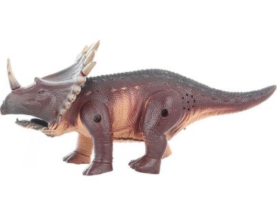 Dinosaurus 3 barvy chodící se zvukem