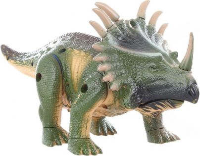 Dinosaurus 3 barvy chodící se zvukem