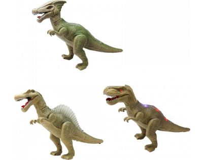 Rappa Dinosaurus chodící se světlem a zvukem Parasaurolophus
