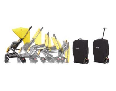 Diono Kočárek Traverze Travel Grey Linear - Poškozený obal 